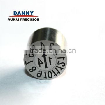 Date indicator for injector mould