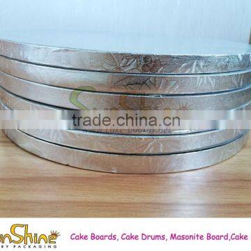 Silver Round Cake Drum Boards 1/2" 12mm THICK Wedding, Birthdays photo-5