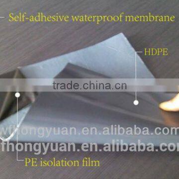 Self-adhesive Bitumen Waterproof Membrane for Basement/ Foundation /roofing Underlayment photo-3