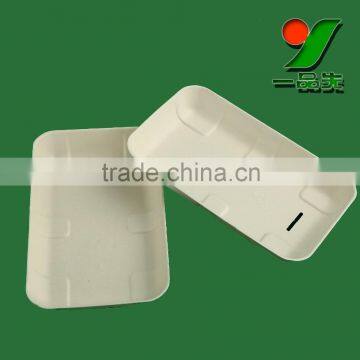 Promotion High-End Custom Clean Paper Molded Fiber Blister Mobile Phone Case Packaging for Electronics Inner Protective Tray photo-3