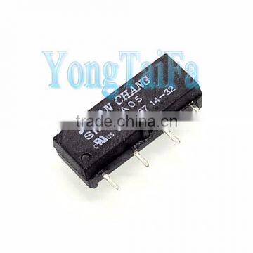 New and Original One Pen 4pin Reed Relays DC05V SIP-1A05 for Pan Chang L19.85 W5.3 H7.8MM