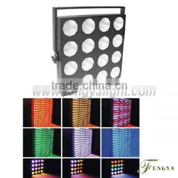 16pcs 30w 3 in 1 RGB LED Matrix disco stage lighting