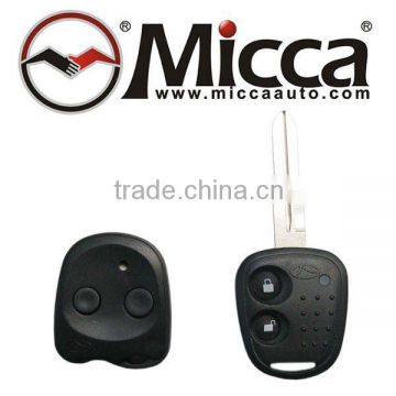 2buttons with Blank Key learning code remote control, Car alarm transmitter, Automatic door remote control (RT005-006)