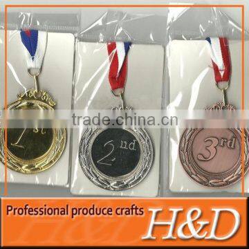 1.2.3place ribbon winner metal medal producer