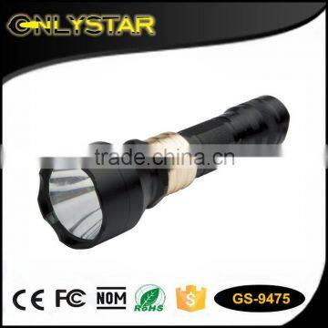 Onlystar GS-9475 high power super bright hand carry hunting torch led torch lumens
