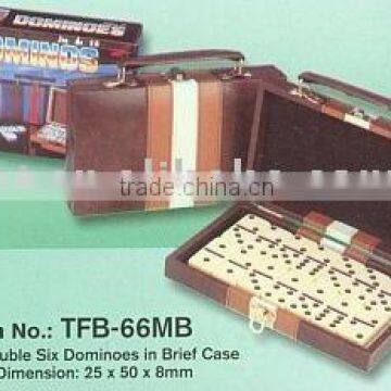 Double Six Dominoes Set TFB-66MB