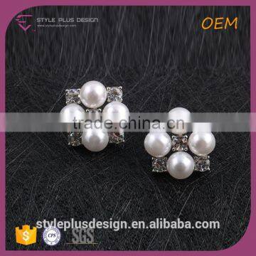E77998K01 Silver Earring Stud Fingings From Pearl Updated Collection photo-2