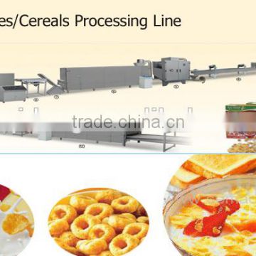 Core filled cracker/ snacks grain puffs potato flutes making machine/ pillow crackers extruder