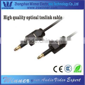 Promotion 6.5FT toslink plug cable