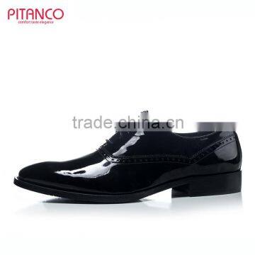 Latest Design Patent Leather Lace-up Mens Dress Shoes photo-2