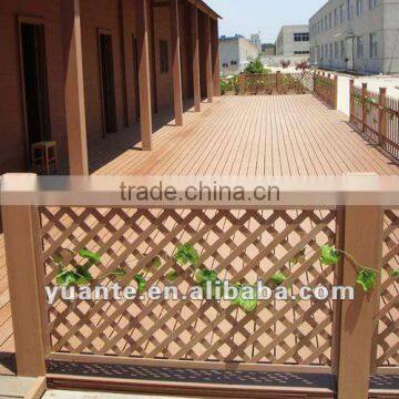 2015 Outdoor and eco-friendly wood plastic composite WPC fence