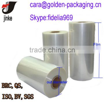 Plastic film roll