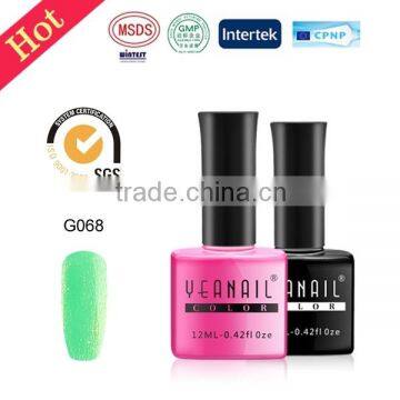 Beauty show high quality new lacquer soak off private label nail polish, free samples gel polish, led uv gel