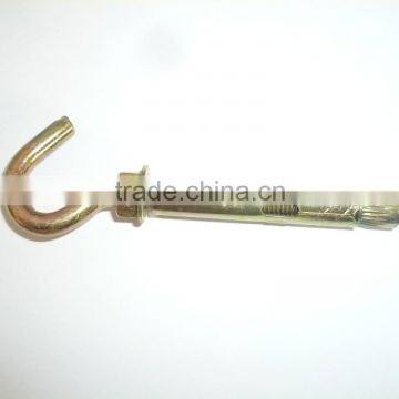 professional manufacture 3 shield anchor fixing hook bolt supplier