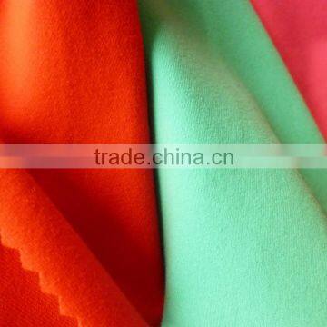 Nylon spandex four way stretch jersey fabric quick dry cotton like sport wear ATY fabric polyamide spandex yoga wear fabric