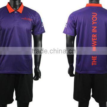 sublimated custom dry fit polo shirts