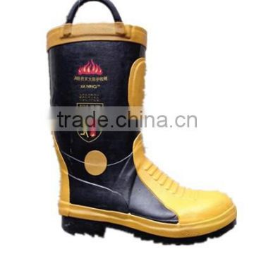 yellow fireman rubber boots safety boots