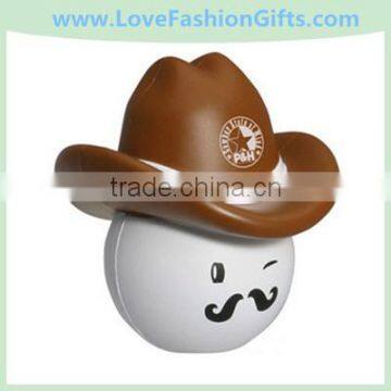 Cowboy Mad Cap Stress Ball
