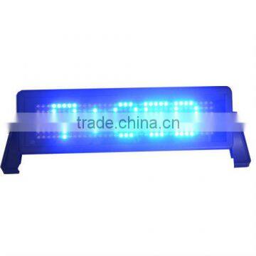 LED mini car sign car display Resolution:7*35 Blue European language