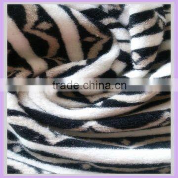 Wool Fabric Flimsy Fabric Knit Wool Sweater Fabric Black and White Stripe Fur photo-2