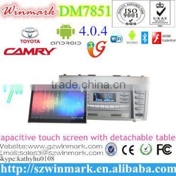 Winmark DM7851C 7" Capacitive Android 4.0.4 PAD Car DVD Player for Toyota Camry