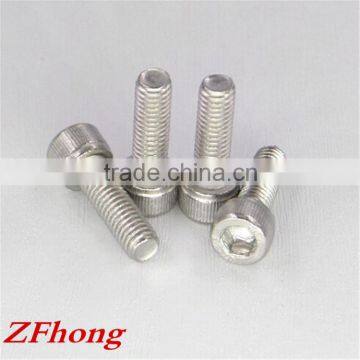 m1.4 - m12 din912 a2 304 stainless steel hex socket cap screw