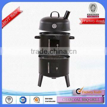 Best quality picnic camping round smoker bbq