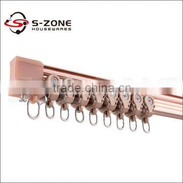 Hot sale electrophoresis aluminum curved curtain rail