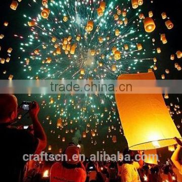 factory outlet cheap chinese flying paper sky lanterns