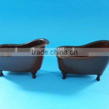 black mini bathtub container, PP mini bathtub, hot sale plastic mini bathtub packing