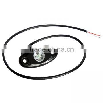 Waterproof 12v 24v 2w*3pcs White Red Yellow Green Blue Led Deck Rail Light photo-2