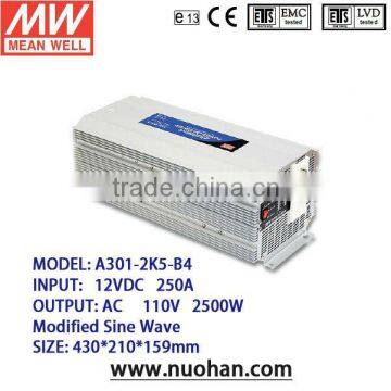 Meanwell 2500W Modified Sine Wave DC-AC Power inverter circuit/frequency inverter/inverter air conditioner                        
                                                                Most Popular