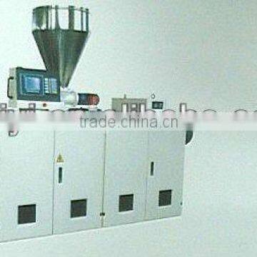 plastic conical twin screw extruder