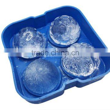 BPA Free 3D Silicone Ice Ball Mold (Sport Balls Design)