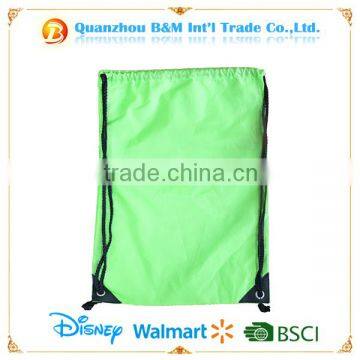 210d polyester drawstring backpack bag