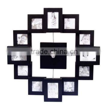 Photo Frame wall clock for 2015 New products