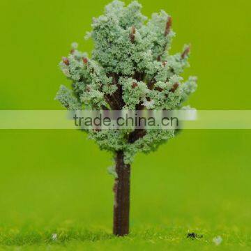 Artificial 3D Model Mininature Tree in Arhictecture Model photo-2