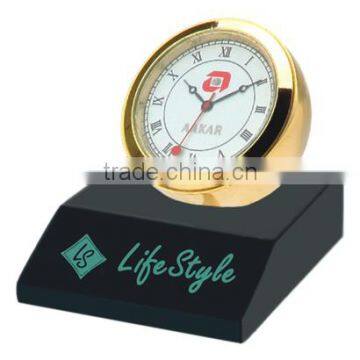business gift set - Corporate Gift desk clock metal clock