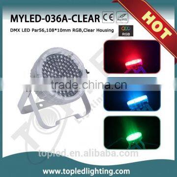 Changeable and Colorful 9*6W/24*3W/108LEDs/18*6 60W RGBWA-UV Led Dancing Floor Flood Light Beam Light photo-3