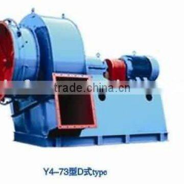 Y4-73 Series Boiler Centrifugal Fan/high pressure centrifugal fan/factory ventilation blower fan/ventilator