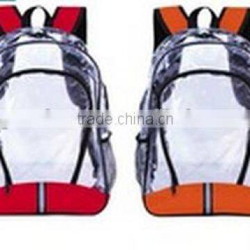 PVC Hot Bag Backpack Clean PVC bag Transparent Bag