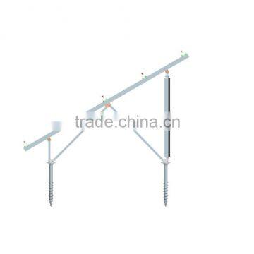 Solar project solar ground screw,screw pole anchor