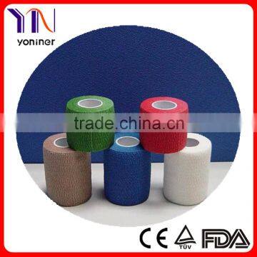 Self-adhesive elastic bandage with CE, ISO, FDA