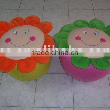 JM7151 Plush Inflatable Stool with Flower Shape