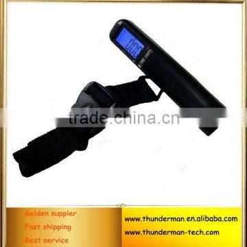40kg Digital luggage Travel Baggage Scale with LED blue back light