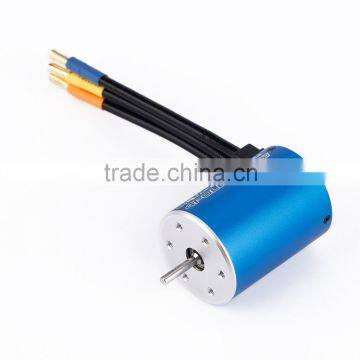 3650 4 Poles 5200KV 900W 9.6V BL Sensorless Motor for 1/10 RC Car Truck Boat Toys photo-4