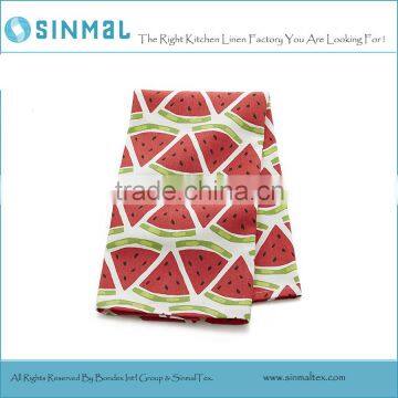 Watermelon Printed Dish Towel Custom Printed Dish Towel