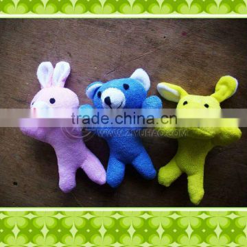 2012 Baby bath toys in Various Colors and Designs Made of terry and sponge