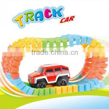 Colorful electric model railways for kids
