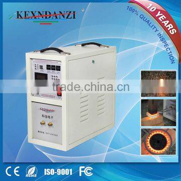 Hot seller CE certificated three phase 25kw high frequency induction heat treatment machine